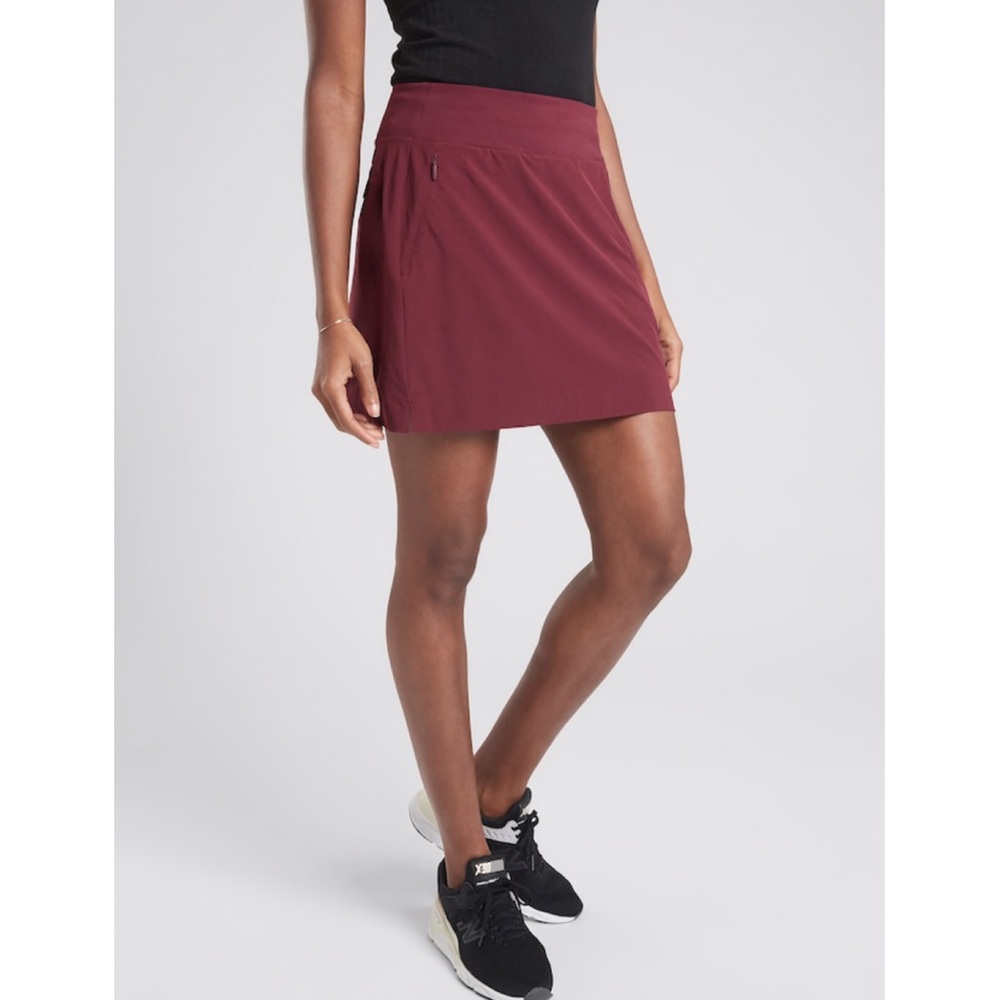 Athleta Soho Skort- Dark Garnet Size 12
